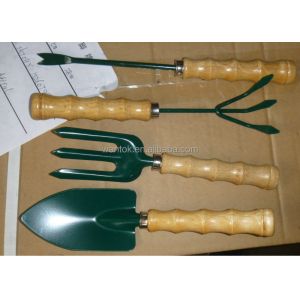 Wood Handle Mini Hand Garden Tool Set for Multifunctional Farming Tasks