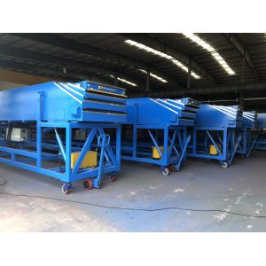 Dockless Telescopic Loading Conveyor with Inclined Belt Conveyor Tail