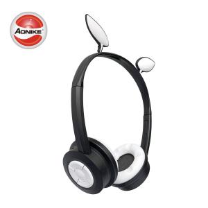 China DC 5V Cat Ears Wireless Headphones With Mic Stereo Phone Music Bluetooth Headset on sale