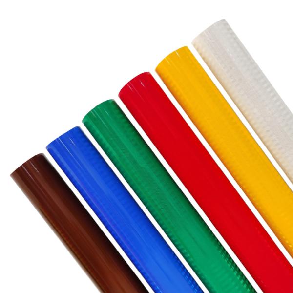 Quality 1.22X45.7m High Visibility HIP Diamond Grade 3mquality Micro Prismatic Type Reflective SheetingEco Solvent Printing Arcylic for Traffic Sign wholesale