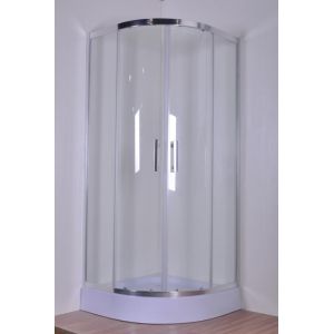 Waterproof Modern Quadrant Round Shower Enclosure CE SGS Certification