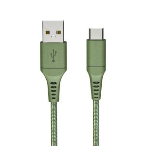 Fast Charging Data USB Cable Type C Nylon Braided Data Line For IPhone