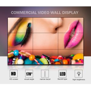 Cheap Seamless Splicing LCD Screen Wall, Digital Signage Video Wall 49 Inch For Lobby for sale