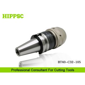 BT40 CNC Machine Tools Power Type Tool Holder Precision 0.003mm For Heavy Duty