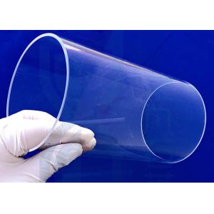 Precise Dimension Glass Fused Quartz Tube Transparant 100-400 OD Uv Protection