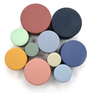 CPSC ASTM 5 Pieces Stacker Cup Toys For Early Educational