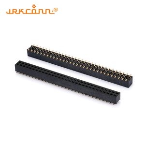 SMT PIN Header 1.27MM Female Pcb Connector Dual Row Header Connector With Post