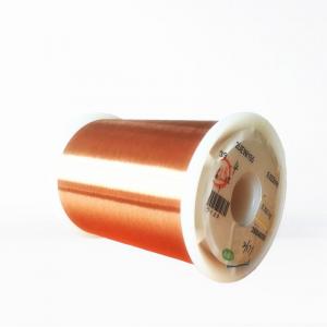 China Round Copper Magnet Wire Ultra Fine Self Bonding CCA Wire For Voice Coil on sale