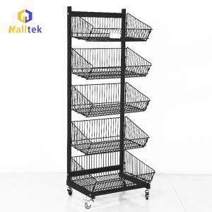 Custom Promotion Cage Capacity Stackable For Convenience Store