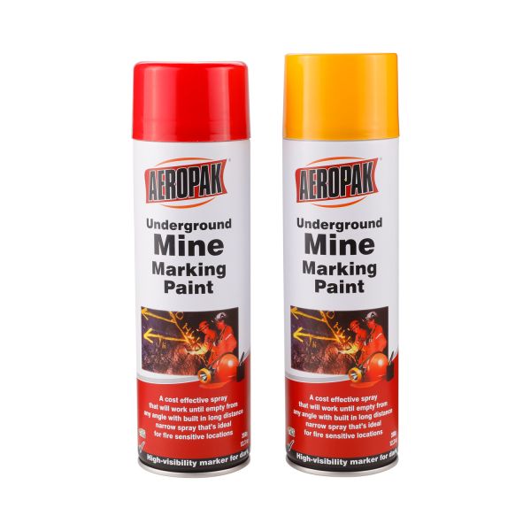 Quality 500ml Mine Marking Paint Spray with 350g Net Weight and 7500 Pieces MOQ for High-Visibility Line Marking wholesale