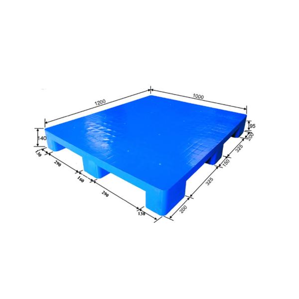 Quality Good Strength Lightweight Plastic Pallet OEM HDPE Pallets 120x110cm wholesale