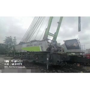 Second Hand 400 Ton Crawler Crane With 66m Maximum Lifting Height Low Energy