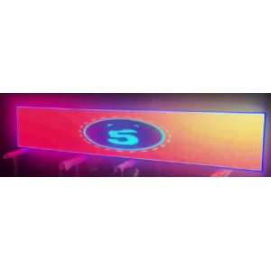 Outdoor P6RGB LED Programmable Message Board High Brightness 5000mcd