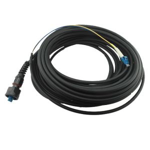 SC LC MT ODVA Fiber Optic Cable Types And Connectors Waterproof UV Resistant