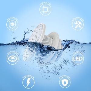 Fiberglass Pool Lamp Device with 2-Year Warranty