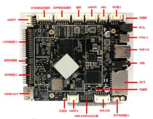 Cheap Multi-Interface RK3566 Android Embedded Board for Industrial with LVDS EDP and MIPI Display Support for sale