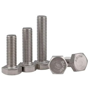 China Fastener DIN933 Hex Bolt Galvanized Hexagon Head Bolt With Full Thread on sale