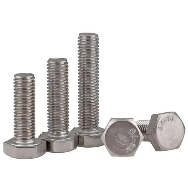 Quality Fastener DIN933 Hex Bolt Galvanized Hexagon Head Bolt With Full Thread wholesale