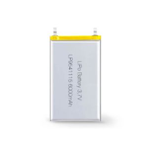 China Other Anode Material 3.7V 6000MAH Lithium Polymer Rechargeable Battery with Customizable Options and OEM/ODM Support on sale