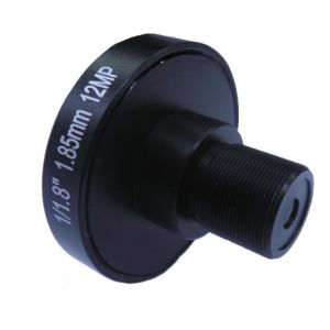 4K Lens 12Megapixel Fisheye 1/1.7 Inch 185 Degree M12 Mount Lens 1.85mm For