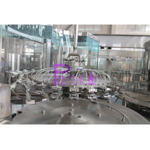 PLC Control Tea Filling machine Magnetic Capping For PET Bottle