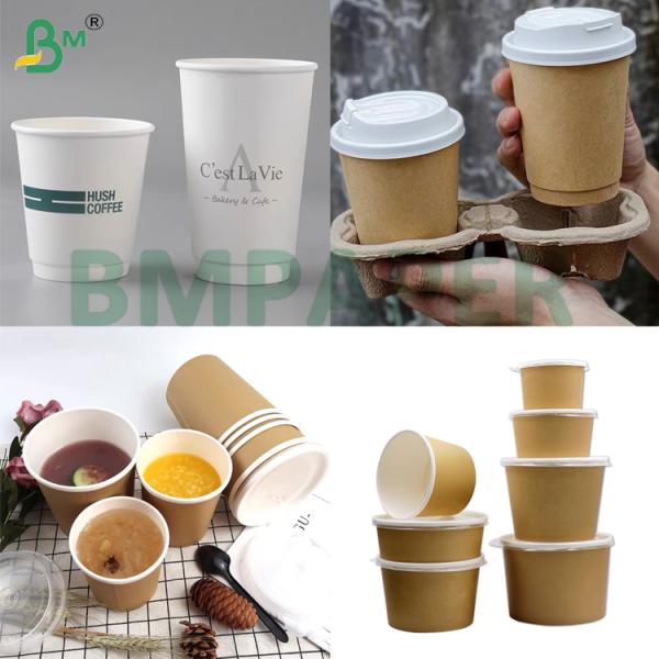 200g 210g Strong Extensibility White Cup Stock Paper For Paper Cup Making 200g 210g Strong Extensibility White Cup Stock Paper For Paper Cup Making