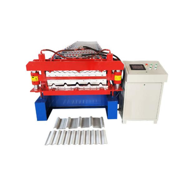 Quality Steel Structure Cold Roll Forming Machine , Double Layer Forming Machine Voltage 380V wholesale