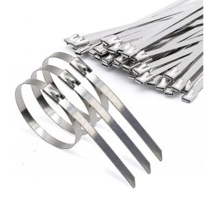 China Stainless Steel Cable Tie-Releasable Type Cable Zip Multifunctional Cable Bundle Ties on sale