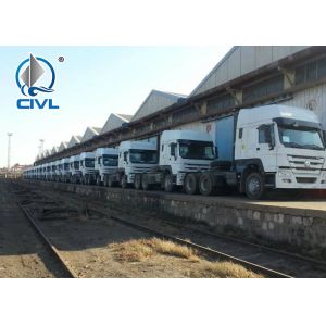 371hp EuroII Sinotruk Howo Tractor Truck LHD 10 Wheels Prime mover HW 79 High