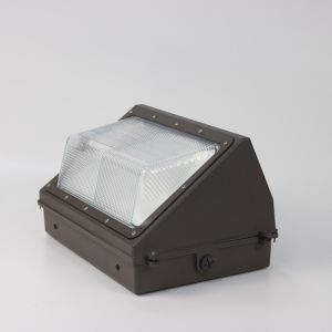 Full Cut Off Wall Pack Lighting Fixtures Exterior With Motion Sensor ETL DLC