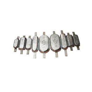 Cheap Zinc Hull anode for Ship Marine Sacrificial Zinc Anode for sale