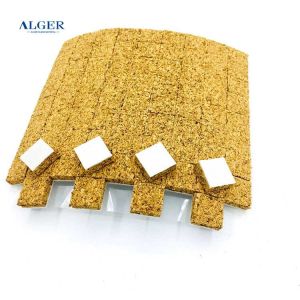 Glass Protection Cork Pads With Adhesive