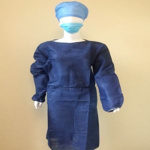 Short Sleeve 21 G/M2 115*137cm Medline Patient Gowns