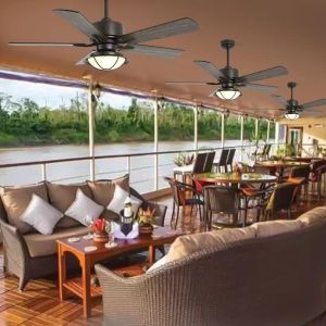 Plywood Blades Waterproof Ceiling Fan With Light Weatherproof Fans