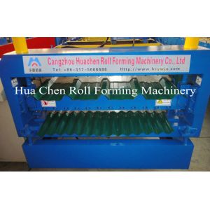 IBR And Corrugated Double Layer Roll Forming Machine For Steel Plate With CE