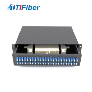 Odf Green Fiber Termination Box Duplex LC SC Customized