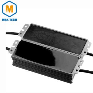 Two-component clear silicone potting compound for electronic component