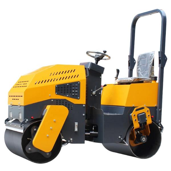 Quality KYB 530mm Drum Diameter Pneumatic Hydraulic Vibrating Tandem Mini Road Roller Compactor wholesale
