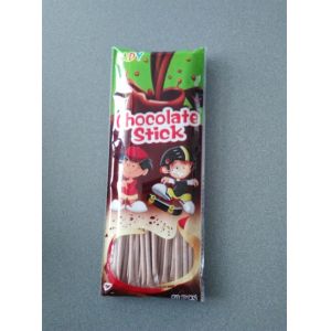 China Healthy Chocolate Stick Powder Candy Nice Taste Sweets Lower Calorie Candy on sale