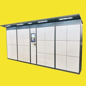 Cheap Customized Public Post Intelligent Amazon Locker With Logistic Distribution System For Retail for sale