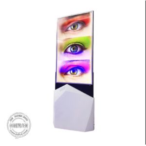 OLED Kiosk Digital Signage Ultra Slim Transparent Double Sided 500 Nits For