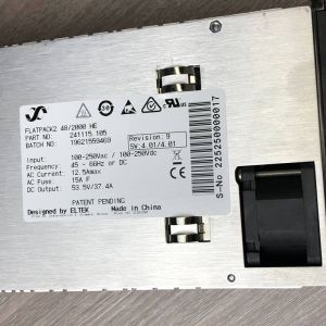 2000W 48V Modular Rectifier Flatpack2 48/2000 HE For 5G Telecom Network