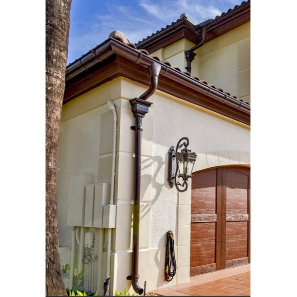 3 Inches Diameter Metal Steel Aluminium Round Rain Downspout Pipe Roll Forming Machine