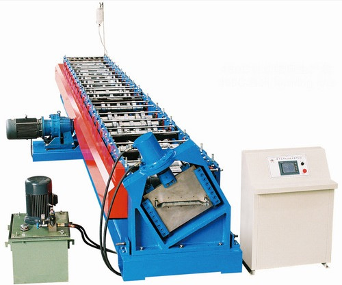 584mm Feeding Width Anode Plate Roll Forming Machine High Speed Automatic