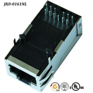 Cheap POE RJ45 Connector JK0-0161NL | LPJK2064CNL 10/100/1000Base-T for sale
