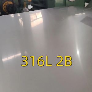 Astm A240 2b Complete With Mtc And Pmi Certificate Ss316l 0.5*1220*2440