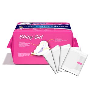 Herbal Mint Daily Use Sanitary Pads Biodegradable Organic Cotton Menstrual Pads