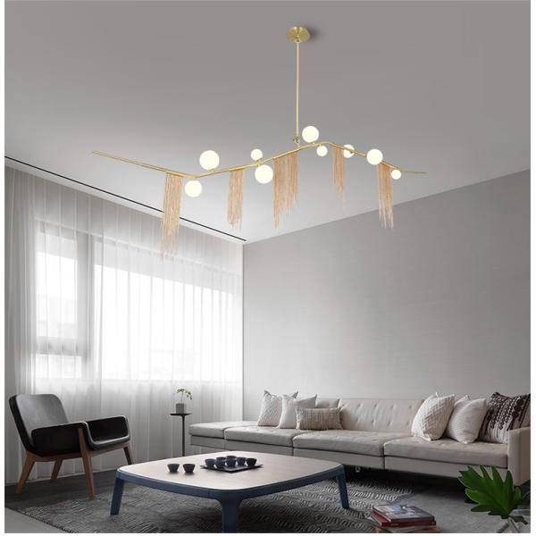 Multi Fitting Pendant Light Glass Ball for Shopping Mall