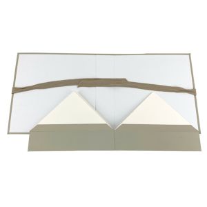 Spot Color Printing Folding Cardboard Storage Boxes , Flat Pack Cardboard Boxes