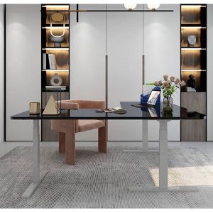 Desktop Material Eco-Friendly Partical Board Coffee Standing Table for Modern